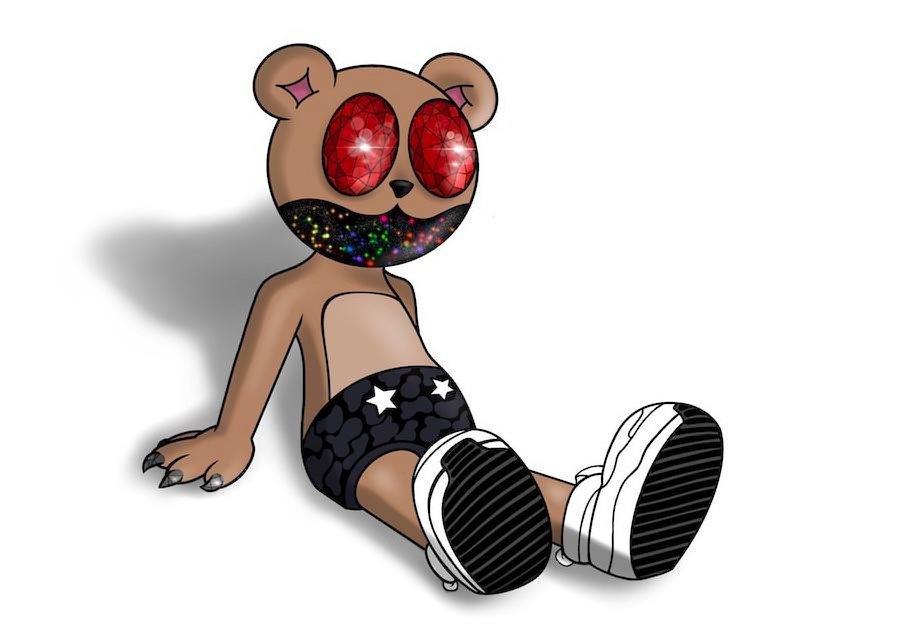 a very strange bear